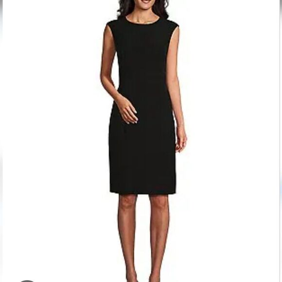 Ellen Tracy Dresses & Skirts - Ellen Tracy Elegant Black Dress. Seaming. LBD.